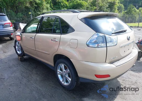 2008 Lexus Rx 400H from USA, damaged, VIN JTJGW31U982006067